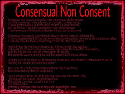 consensual non-consent porn|Does consensual non